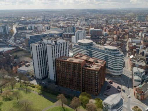 Demolition in Nottingham To Make Way For New Student Accommodation