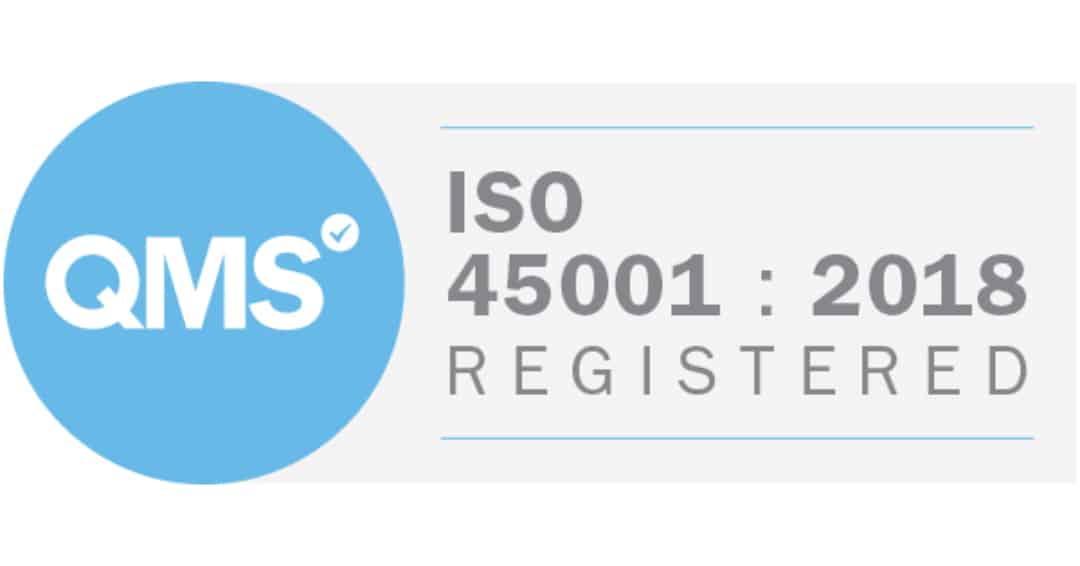 QMS ISO 45001:2018 logo