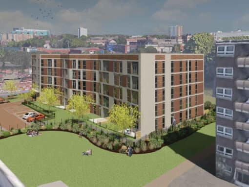 New Five-storey Apartment Block In Leeds