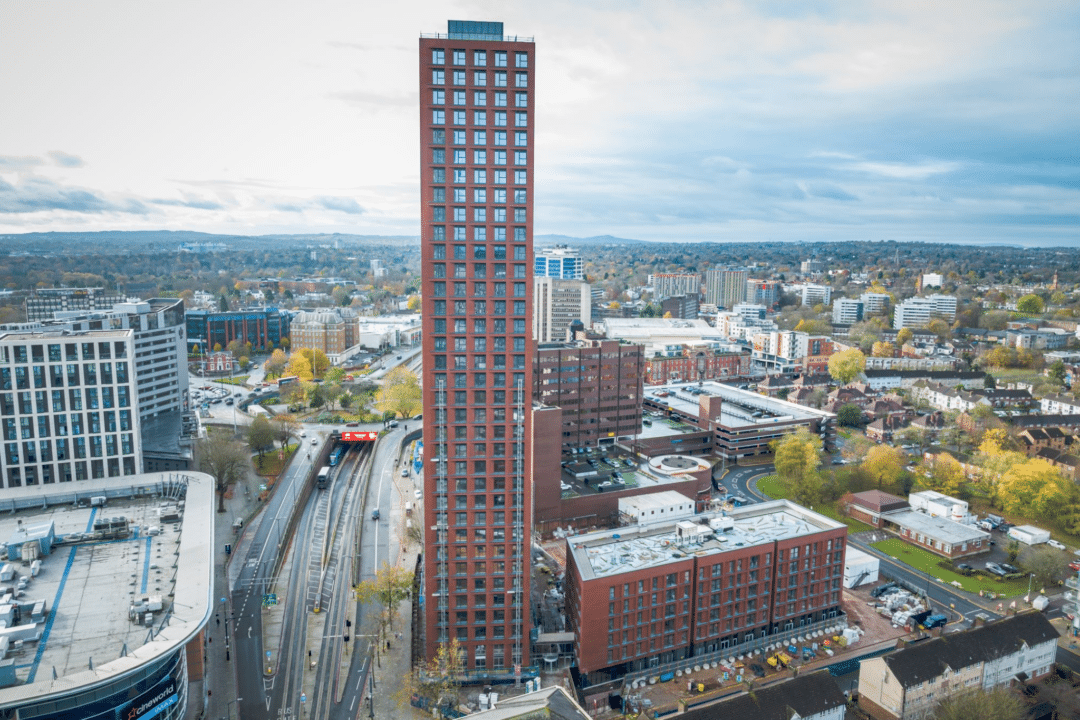35-storey Tower In Birmingham Completed