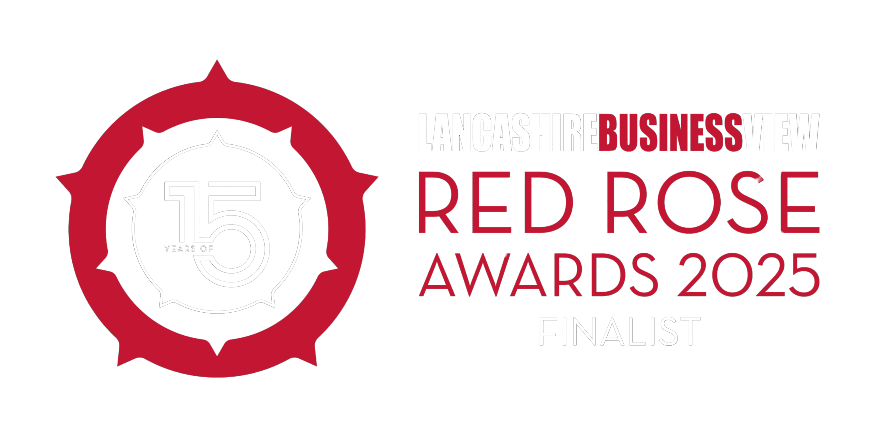 red rose awards small business finalist logo