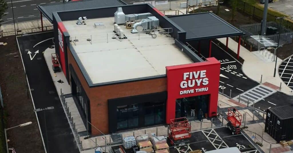 Five Guys Liverpool Shopping Park