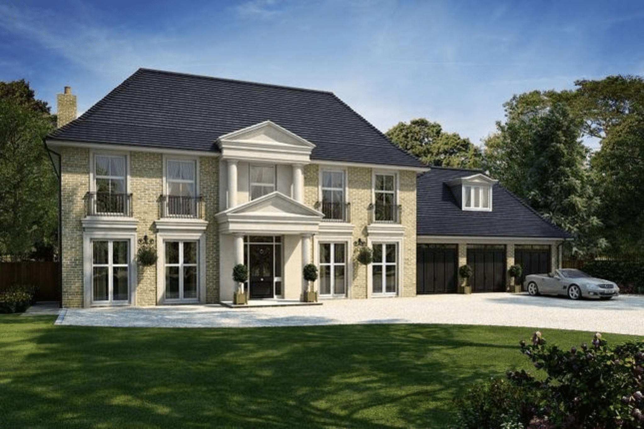 Residential home in London requiring a new domestic gas connection, supported by Connections2energy