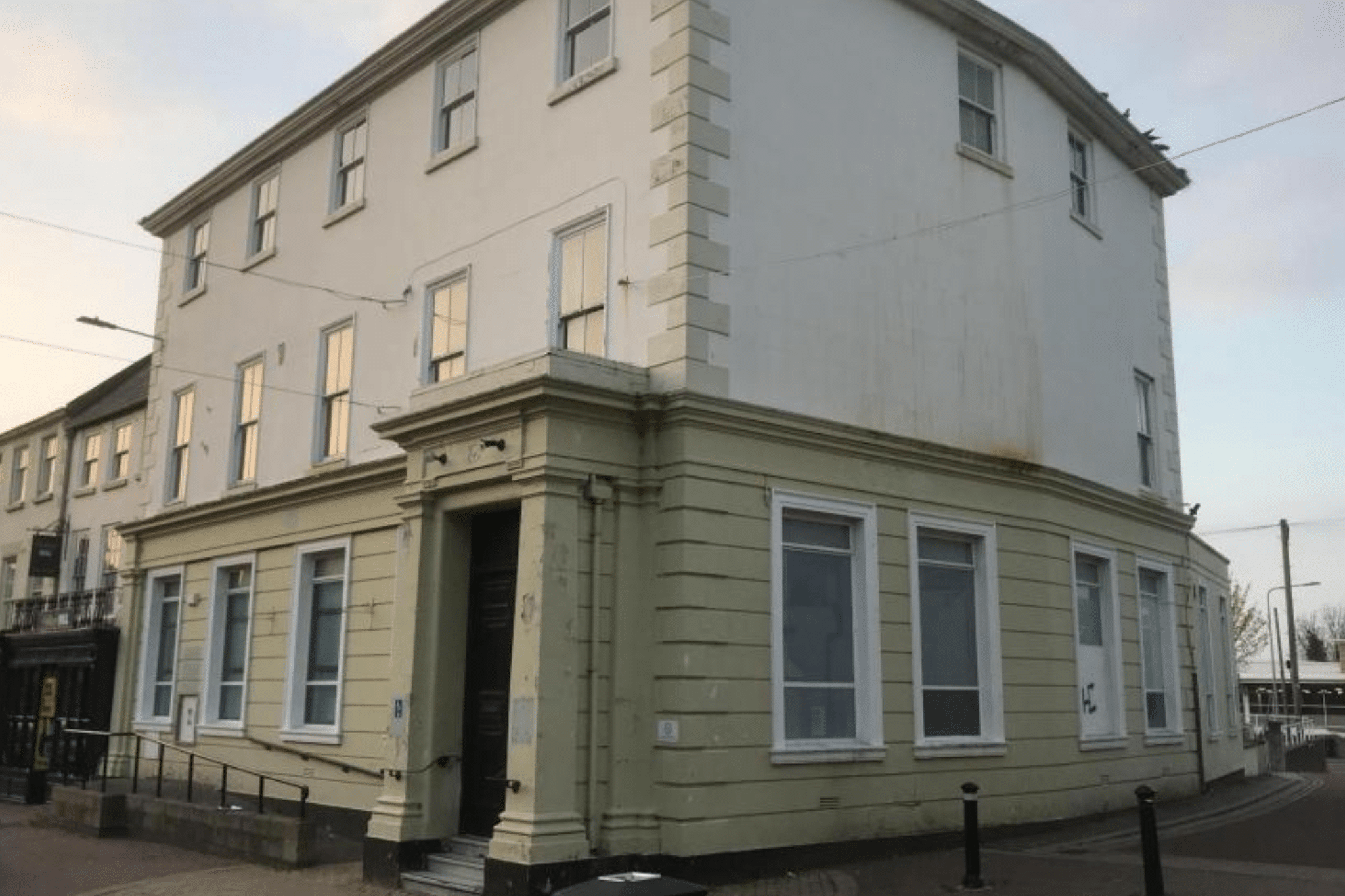Grade II listed former HSBC bank being converted into residential apartments and a retail unit, with commercial water infrastructure upgraded by Connections2energy